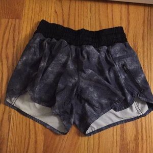 Lululemon grey and white shorts (worn only once)